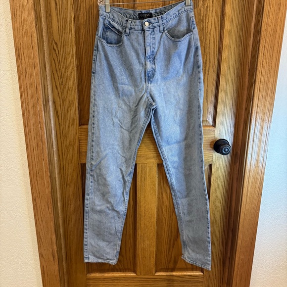 Vintage Guess USA High Rise Tapered Jeans – Made in USA (Size 32) - Picture 1 of 12
